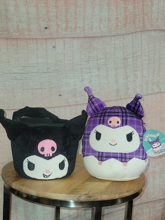 Squishmallows Other - Sanrio Kuromi Plushie Bundle